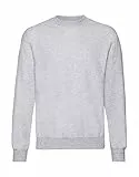 Fruit of the Loom Herren 62-202-0 Sweatshirt, grau meliert, XL