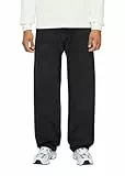 Burocs Baggy Fit Jeans - Black Grey - Jeans Herren - 5-Pocket-Style - Mit YKK-Reißverschluss - 100% Baumwolle, Farbe:Black Grey, Hosengröße:W30 L32