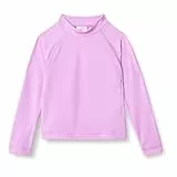 Amazon Essentials Mädchen Langärmliges Rashguard T-Shirt, Helles Lavendel, 8 Jahre