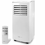 Clatronic® Klimaanlage | mobiles Klimagerät | für Räume bis ca. 28qm | Kühlen, Entfeuchten, Ventilieren | mobiles Klimagerät leise | 7.000 BTU | Klimaanlage mobil | mit Timer | CL 3831