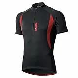 MEETWEE Herren Radtrikot Fahrradtrikot Kurzarm, Fahrradbekleidung Fahrrad Trikot T Shirt für Männer, Atmungsaktive Cycling Jersey Schnell Trocknen Radsport Bekleidung