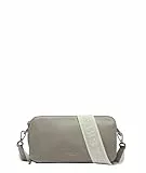 Liebeskind Berlin Damen-Umhängetasche „Clarice M“ – Crossbody Bag Damen aus Leder mit verstellbaren Schulterriemen – Damen-Schultertasche, großzügige Fächer mit Reißverschluss und Knopfverschluss
