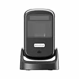 NetumScan USB Wired Desktop 1D 2D QR Barcode Scanner Hands-Free Omni-Directional Barcode Reader, kompatibel mit PC Windows/Mac/Linux für Supermarket Warehouse Retail Store Bookstore POS System CN-40