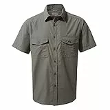 Craghoppers Herren Kiwi-Kurzarmhemd Für Wander-Shirt, Dark Grey, XXL EU