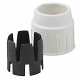 Sun Garden Überwurfmutter zu Easy Sun Schirmständer weiß (70 mm Rohrdurchmesser)