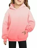 Arshiner Mädchen Kapuzenpullover Warm Fleece Kinder Hoodie Winter Pullover mit Tasche Sweatshirt für Mädchen 10-11 Jahre