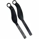 Gummi-Pedalriemen mit verstellbarer Länge, bietet sichere Fußfixierung und Komfort für Indoor-Radfahren und Fitnesstraining