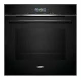 Siemens HB734G1B1, iQ700 Smarter Einbau-Backofen, 60 x 60 cm, Made in Germany, Schwarz, ecoClean & humidClean Selbstreinigung, Air Fry, Automatikprogramme, Farbiger Touchscreen