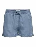 ONLY Female Jeans-Shorts ONLPEMA Mittlere Taille Locker geschnitten Jeans-Shorts