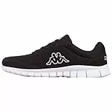 Kappa Unisex Valdis Stra en Laufschuh, Black White, 45 EU