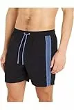 Tommy Jeans Herren Sf Medium Drawstring Side Tape Um0um03142 Badehose, Black (Black), XXL