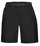 killtec Damen Funktionsbermudas/Shorts mit Gürtel KOS 19 WMN BRMDS, schwarz, 38, 42807-000