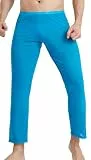 Durchsichtige Herren-Mesh-Hose, sexy Pyjamahose, Unterwäsche, Lounge-Home-Leggings, Nachtwäsche, kühle, trockene Yoga-Hose, Blau, Größe L