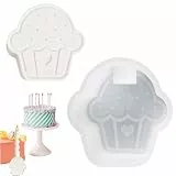 Silikonformen Gießformen,Silikon Gießformen,Silikonform Kerzenhalter,Kerzenformen Zum Gießen,Multifunktional Silikongießform Einschieber,Ideal Für Die Herstellung Kuchen Bei Geburtstagen Oder Partys
