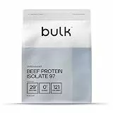 Bulk Rinderprotein Isolat 97 (HydroBEEF), Beef Protein Pulver, Geschmacksneutral, 2,5 kg, Verpackung Kann Variieren