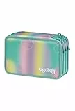 ergobag Maxi Mäppchen Set 40-Teilig, Lyra Bunt- und Filzstifte, Kleingeld Fach, Lineal, Schere ZauBärwelt - Mint