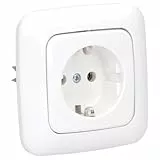 Busch- Jaeger Reflex SI Komplett-Sets - Alpinweiß (1x Steckdose, 1x Rahmen 1fach)