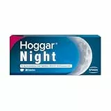 Hoggar® Night Tabletten: Nicht nur einschlafen, sondern durchschlafen. 25 mg Doxylaminsuccinat Schlaftabletten für die Kurzzeitbehandlung von akuten Schlafstörungen. Gut verträglich. 1 x 20 Tabletten