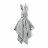 Elodie Details Schnuffeltuch, Schmusedecke, Baby Blinkie Schmusetuch aus 100% Öko-Tex & Bio-Baumwolle - Extraweicher & Waschbar - Kuscheltuch Schlaftier für Babys & Kleinkinder - Mineral Green