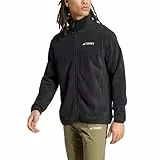adidas Men's Terrex Multi Full Zip Fleece Jacket, Black, M