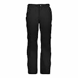 CMP - Herren-Latzhose, Schwarz, 54
