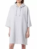 DreiMaster Vintage Damen Oversize Sweatshirtkleid idem 37826675, Hellgrau Melange, S