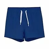 CareTec Boy's Shorts-Solid Swim Trunks, Sodalite Blue, 128 cm