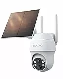 COOAU 4G LTE Überwachungskamera Aussen Akku mit SIM Karte+64GB Kartenspeicher+Solarpanel, Kamera überwachungs LTE,2K Kabellos Solar Kamera Outdoor mit Farb-Nachtsicht, PIR Personenerkennung, IP66