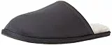 Amazon Essentials Herren Kuschelige Pantoffeln, Marineblau Mikro Wildleder, 45 EU