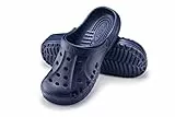 ESTRO Gartenclogs Herren Gartenschuhe Damen - Gartenclogs Damen Unisex Leicht Gummischuhe Sommer Garten Clogs Herren A78 (45, Dunkelblau)