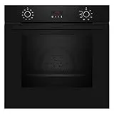 NEFF B2CCG6AK3, N30, Backofen 60 x 60 cm, LED-Display, 3D Heißluft, CircoTherm, 7 Beheizungsarten, Pyrolyse-Selbstreinigung, Manuelles EasyClean, Kindersicherung, Schwarz