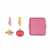 BABY born Geschirr-Set mit Teller, Besteck, Trinklernbecher & Tablett – Zubehör mit Click & Play Funktion für 43 cm Puppen