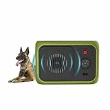 WUGEIN Anti-Bell-Gerät für Hunde,Ultraschall Anti Bell Gerät mit 2 Modi,Wiederaufladbares Audio & Ultraschall Hunde Bellen für Outdoor Indoor,15 m Reichweite ﻿