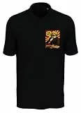 Iconic Historical Political Thinker Herren Poloshirt Baumwolle Schwarz, Schwarz , S