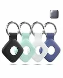 4er-Pack OAZSWGG Silikon-Schutzhülle für UGREEN FineTrack, stoßfestes kratzfestes Softcover, Schwarz-Grün-Weiß-Blau