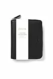 Filofax Pocket Compact Zip Norfolk Terminplaner, Schwarz