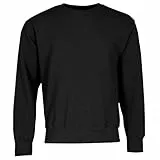 Fruit of The Loom Herren Sweatshirt, langärmelig, 62–202–0 M Schwarz