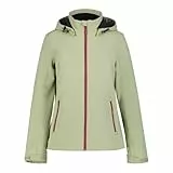 ICEPEAK Damen Softshelljacke Outdoorjacke Wanderjacke Brenham, Farbe:Grün, Artikel:-527 Green, Größe:40