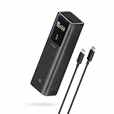 CUKTECH 10 100W Powerbank 10000mAh, Power Bank mit Digitales Display, externer Handyakku für iPhone 16/15/14/13 Series, Samsung Galaxy S24/S23/S22, iPad Air/Pro, Xiaomi, MacBook, Dell und mehr