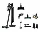 Samsung VS90F40EEK/WD Bespoke AI Jet Ultra Akku+ CompleteClean, Akku-Handstaubsauger inkl. Zubehör, 400 W, 2 Akkus, All-In-One-Station, Active Dual & Slim LED+ Bürste, Pet Tool+, Satin Black