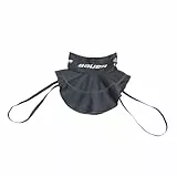Bauer NLP23 Premium Bib Eishockey Nackenschutz Senior, Schwarz (L)