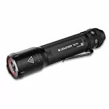 Ledlenser TAC7R Taktische Taschenlampe, wiederaufladbar, LED 3200lm, 10 Modi inkl. RGB und Strobe, Multi-Lens-Technologie, bis zu 370m Leuchtweite, USB-C, IP68 wasserdicht für Polizei, Jagd, Militär