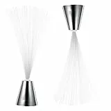 Angoily 2stücke Faseroptische Stimmungslichter Farbwechselnde Lampe Für Romantische Dekoration Batteriebetrieben Für Weihnachten Partys Und Wohnräume
