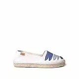 Toni Pons Damen-Espadrille aus Baumwollstoff - Rose - Blau, 39 EU