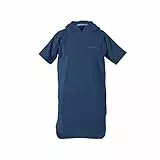 TOM TAILOR Junior Surf Poncho, 116-134cm, 100% Baumwolle/Frottier, UNI Blau (Dark Navy)