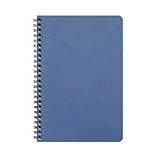 Clairefontaine 785324C Spiralbuch (DIN A5, 14,8 x 21 cm, Age Bag kariert, 50 Blatt) 1 Stück blau