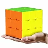 ROXENDA 3x3x3 Large-Zauberwürfel (9cm) – Speedcube, Glatte Drehung, Cube Würfel für Kinder & Erwachsene, Ideal für und Gehirntraining