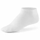 Mat & Vic's Sneaker Socken Herren 43-46 – OEKO-TEX Baumwolle, Made in Europe – Sneaker Socken Damen 39-42 – Unisex Sneakersocken – 10 Paar Weiß – Größe: 43-46