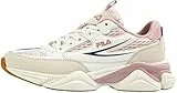 FILA Damen Sneaker RECADE mit Materialmix, Mehrfarbig (Turtledove-Mauve Chalk), 40