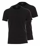 Venti T-Shirt Doppelpack Uni Schwarz XXL